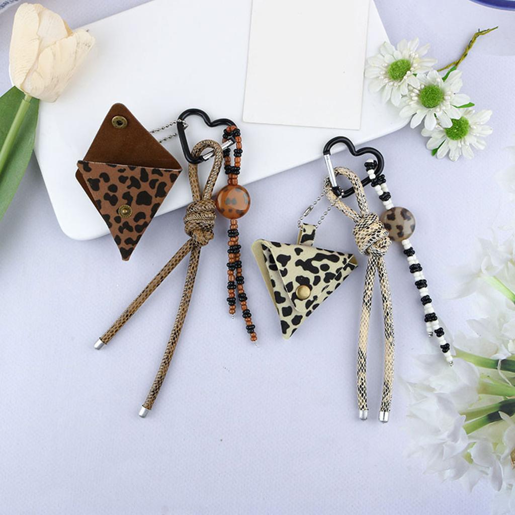 Llavero Charm de Cuerda Trenzada para Bolso Accesorios Decorativos de Moda para Bolso de Mano Mochila Decoraciones Llavero Estético Regalos