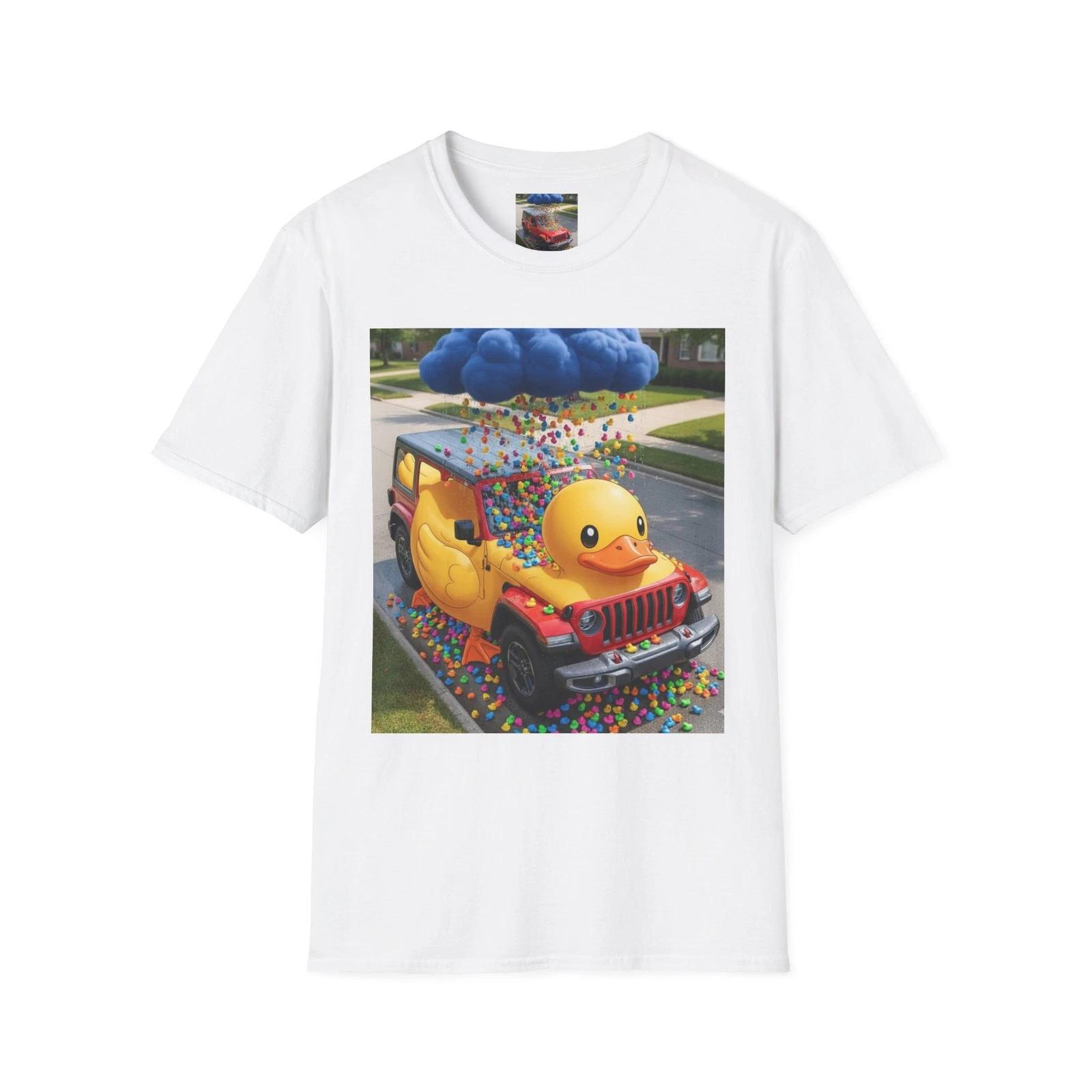Duck out and ride T-Shirt, Duck lover tee, Funny duck gift, Cute animal shirt, 4XL