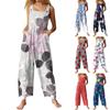 Salopette casual da donna Tute Cinghie regolabili Senza maniche Pagliaccetti estivi carini e comodi con tasca