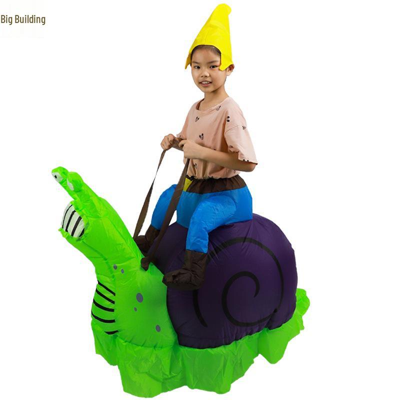 Halloween & Christmas Inflatable Evil Clown Costume - Quirky and Funny Doll Prop Suit