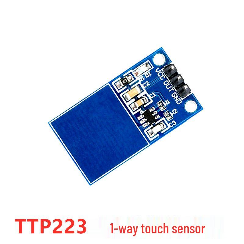 TTP223/224/226 Multi-Channel Touch Sensor Module: Key Light Switch with Self-Locking & Jog Modes