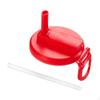 Straws Soda Can Covers Compact Portable with Straw for Travel Hiking Camping Green
