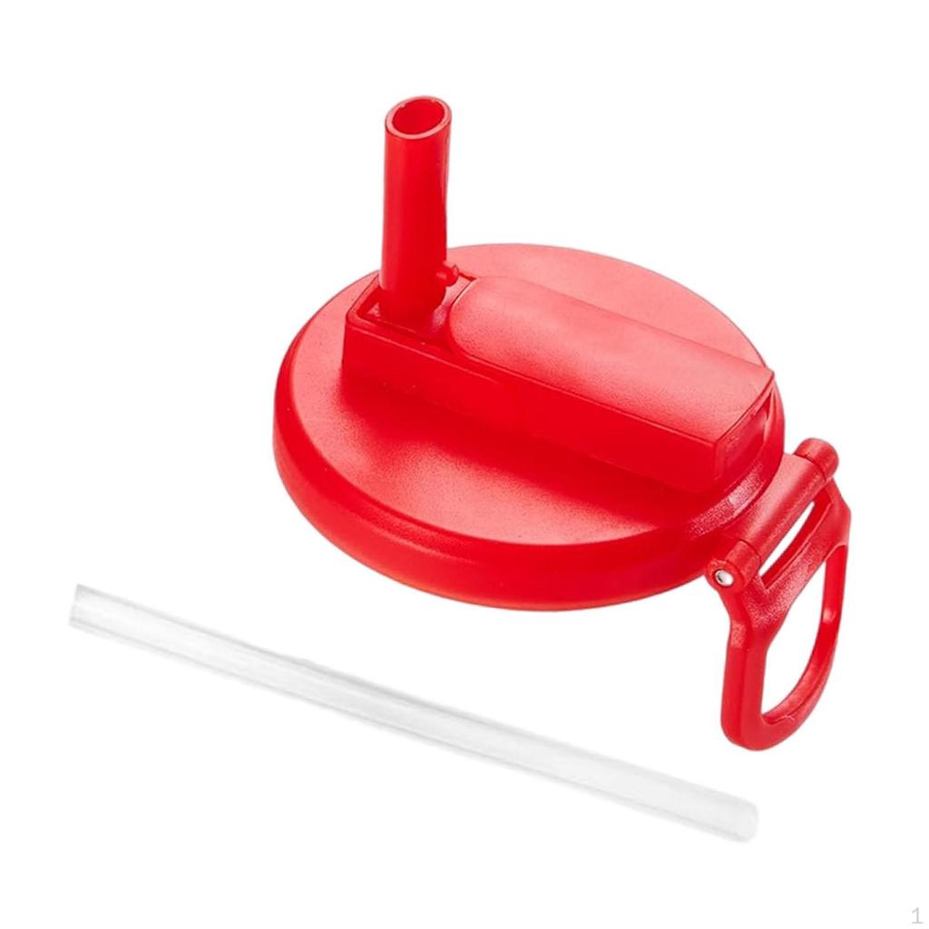 Straws Soda Can Covers Compact Portable with Straw for Travel Hiking Camping Green