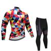 Long Sleeve Cycling Suit Autumn and Winter Unisex Road Bike Quick Drying Sunscreen Lightweight Competitive Mountain Bike