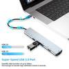8 In 1 USB C Hub Hdmi-compatible Pd Fast Charge Type C To 4k 100m Ethernet Port for Macbook Notebook Laptop Computer