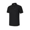 New FILA Polo Shirt Men's Pitch Black A11M423132FBK