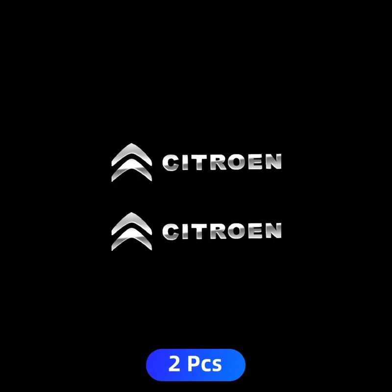 Emblema de Metal 3D para Carro Logo Adesivos Decorativos Emblema Decalque Para Citroen C4 C3 C5 C1 C2 DS3 DS5 Berlingo Celysee Cactus Picasso
