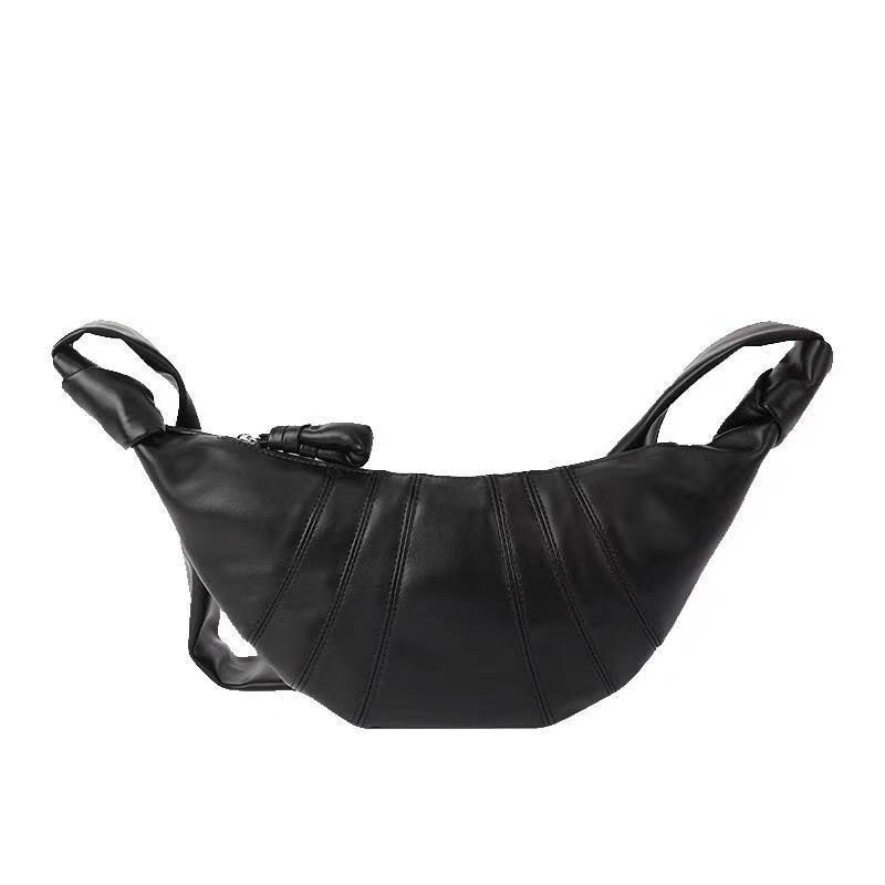 Croissant women's niche design croissant bag single shoulder crossbody dumpling bag trend
