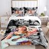 3Pcs Taylor Swift'S Musical Journey Bedding Sets For All Sizes New 3D Printed Bed Cover Comforter Duvet Cover Pillowcase Bedroom Decoration