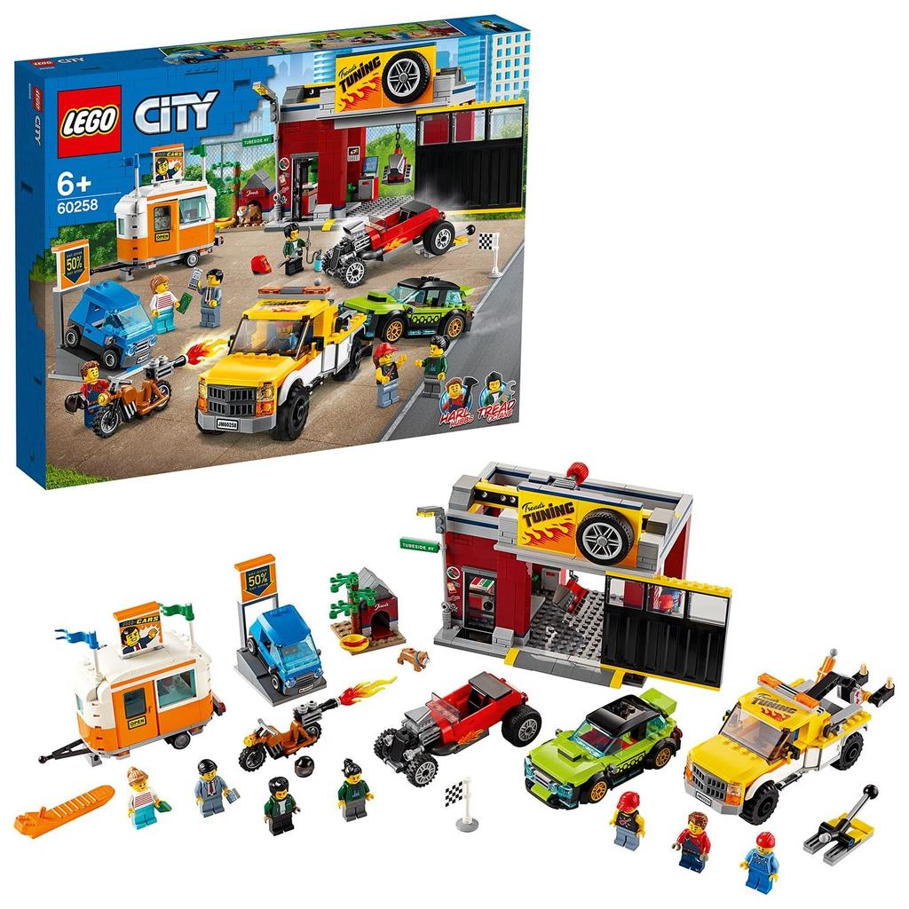LEGO City Car Repair Shop 60258