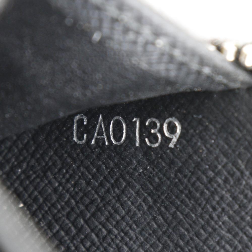 LOUIS VUITTON Zippy Organizer Purse M62643 Noir black Epi Leather mens Used