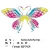 Butterfly Wings Foil Balloons: Large Birthday & Festival Decoration for Kids