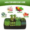 8 Grids Macetas Para Plantas Bag For Potato Garden Felt Grow Bag Rectangle Planting Nursery Pot Vegetable Tomato Planting