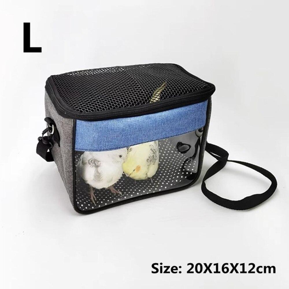 Super Portable Pet Bird Cage Parrot Carrier Travel Bag Breathable Lightweight Hamster Squirrel For Small Animals Pet Accessories