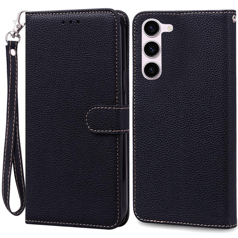S23 Case For Coque Samsung Galaxy S23 Case S23+ Leather Wallet Flip Case For Samsung Galaxy S 23 S23 Plus Ultra Phone Case Funda