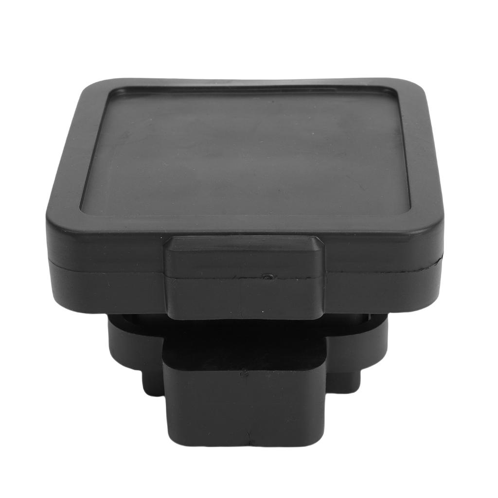 Rubber Trailer Hitch Cover 2 Inch Tow Receiver Tube Cover Cap Plug for Pickup Truck Class III IV Receiver