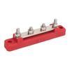 Bus Distribution Block with 4 Terminals 12 To 48V 150A Rust Proof for Car Trucks RVs Marine Boats Industrial Equipment