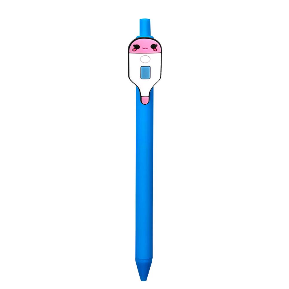 Creative Candy Color Cartoon Nurse Ballpoint Pen – Cute Click Black Pen