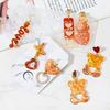 Valentine's Day Love Pendant Dropping Mold Heart/Cherry/Bowknot/Bear Design DIY Earring Pendant Making Tool Jewelry Craft Molds