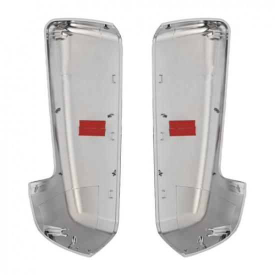 For 19-24  Chevy Silverado GMC Sierra 1500 Chrome Top Half Mirror Cover Caps