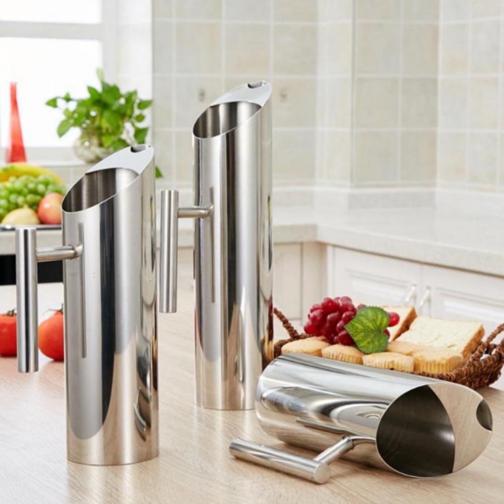 Straight Cold Kettle Large Capacity Pitcher Personalized Stainless Steel Water Jug KTV