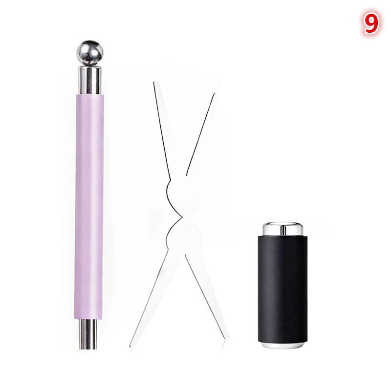 Cat Eye Nail Magnet Tool Set, French Tips Cat Eye Heart Magnets Nail Magnet Stick Cat Eye Gel Polish Magnets Tools Manicure