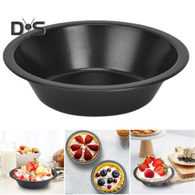 6Pcs 5-inch Mini Pie Pan Nonstick Food Grade Carbon Steel Dishwasher Oven Safe Round Baking Dessert Cake Tart Dish Plate Kitchen Supplies