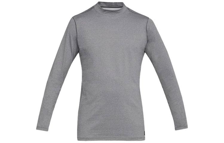 Under Armour ColdGear Fitness Clothing Men s Gray Moderate 1320805-019 L