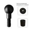 Pack of 2 Aluminum Ball Head To 1/4inch Thread Adapter for Camera Mount Accessories In Photography Live Streaming and Motorcycle Navigation
