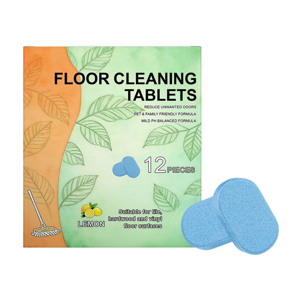 

12pcs Floor Mopping Pads & Cleaner - Deep Clean Hardwood, Tile, Fit for Robot Mops and Wireless Wet & Dry Vacuum Cleaners 12pcs