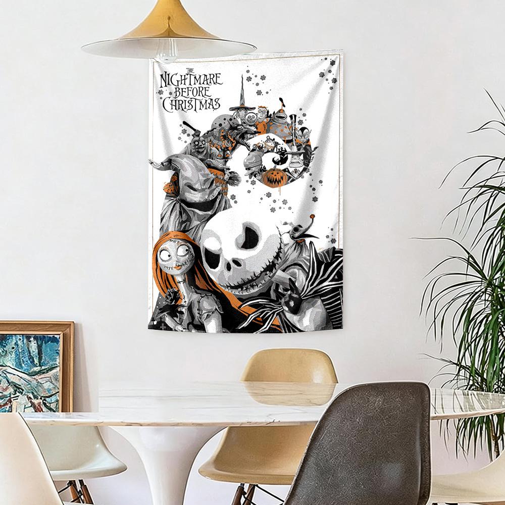 Decorazione da Parete Incubo di Natale Arte a Tappezzeria Per Ricordo Animale Domestico Compleanno Festa Nuziale Sfondo Regalo di Famiglia