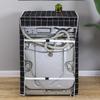 Grid Stripe Dustproof  Washer Cover Waterproof Laundry Dryer Protect Cover  for Washing Machine
