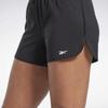 Reebok Logo Print Breathable Training Shorts Women Shorts Black HS7811