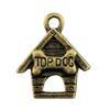 Alloy Dog Paws Charms Bear Paws Pendants For Jewelry Making Dog Themed Accessories