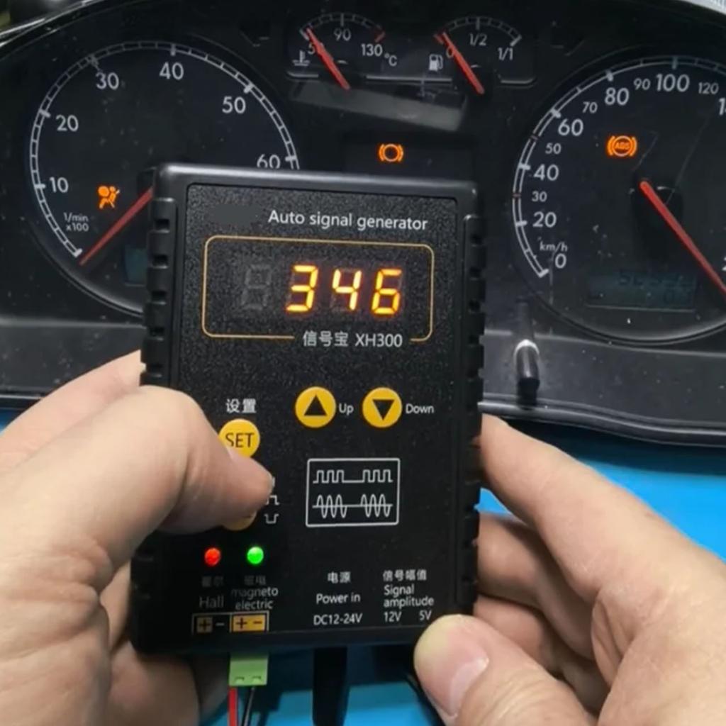 Multifunction Vehicle Signal Generator with LED Indicator Engine Diagnostic Tool Upgrades for Hall & Magnetic Sensors
