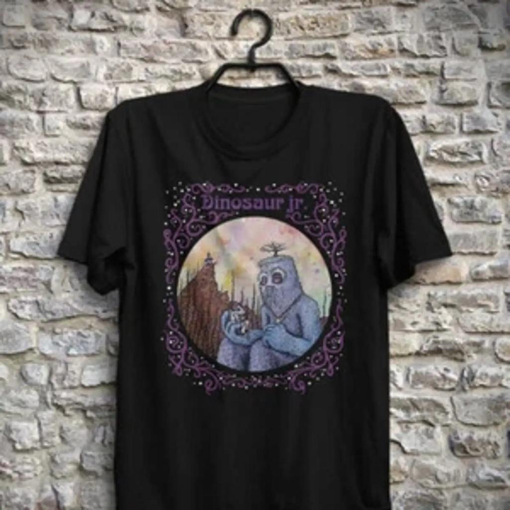Classic Dinosaur Jr T Shirt Band Vintage Versatile Soft Top For Everyday Wear Graphic Fashion Casual Homme