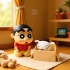 Crayon Shin-chan: Shiro's Life Blind Box Figurine - Trendy Toy Doll & Desktop Ornament Gift