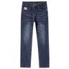 Plus Size Men's Jeans - Relaxed Straight-Leg High-Waisted High-Stretch Dad Trousers