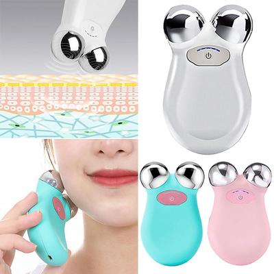 EMS Microcurrent Face Lift Device 3D Roller Facial Massager Double Chin Reducer Anti Wrinkle Tighten Skin V Face Beauty Apparatu