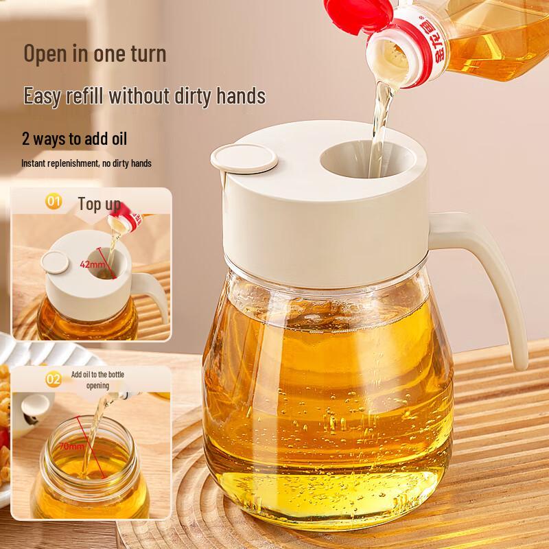 BDO Glass Oil Dispenser Bottles