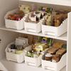 Kitchen and Bathroom Organizer Basket for Snacks and Condiments