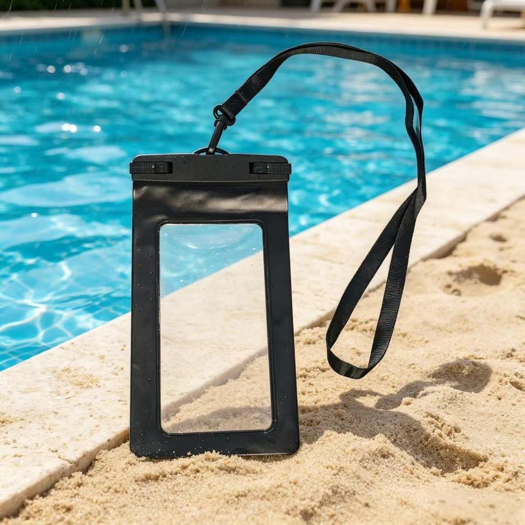 High-End Waterproof TPU Phone Pouch for Swimming, Rafting & Beach - Touchscreen Compatible