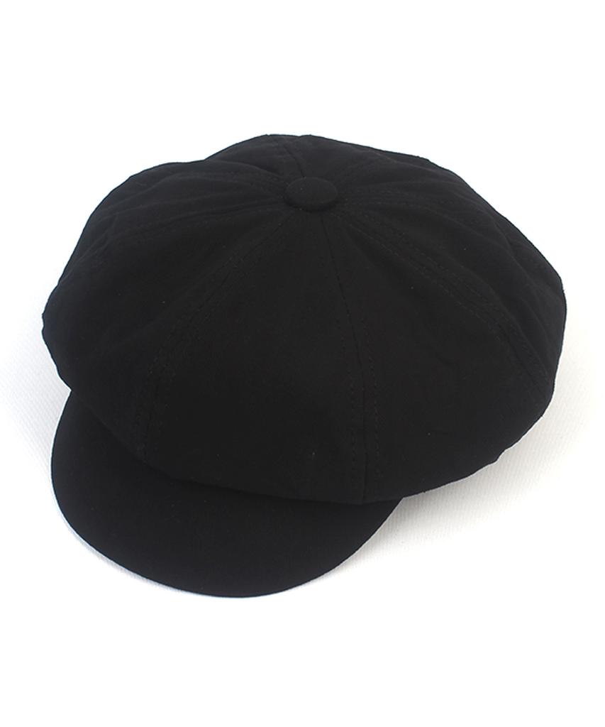 Yunibeosyeolkemiseuteuli Vintage Cotton Black Newsboy Cap