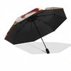 Capybara Themed Travel Umbrella 8 Ribs Automatic Opening and Closing,Portable Folding Design,Compact and Stylish Umbrella Suitable for Out