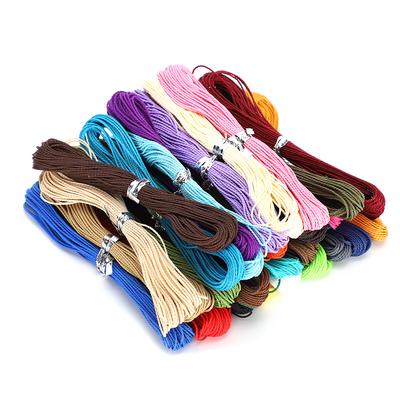 1mm Diameter 10m Polyester Waxed Cord String Wire Jewelry Findings DIY Craft Accessory