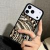 Capa Case for iPhone 17 Air 16 Pro Max 15 Plus 11 13 Mini 14 12 Back Phone Cover Maori Polynesian Samoan Tribal