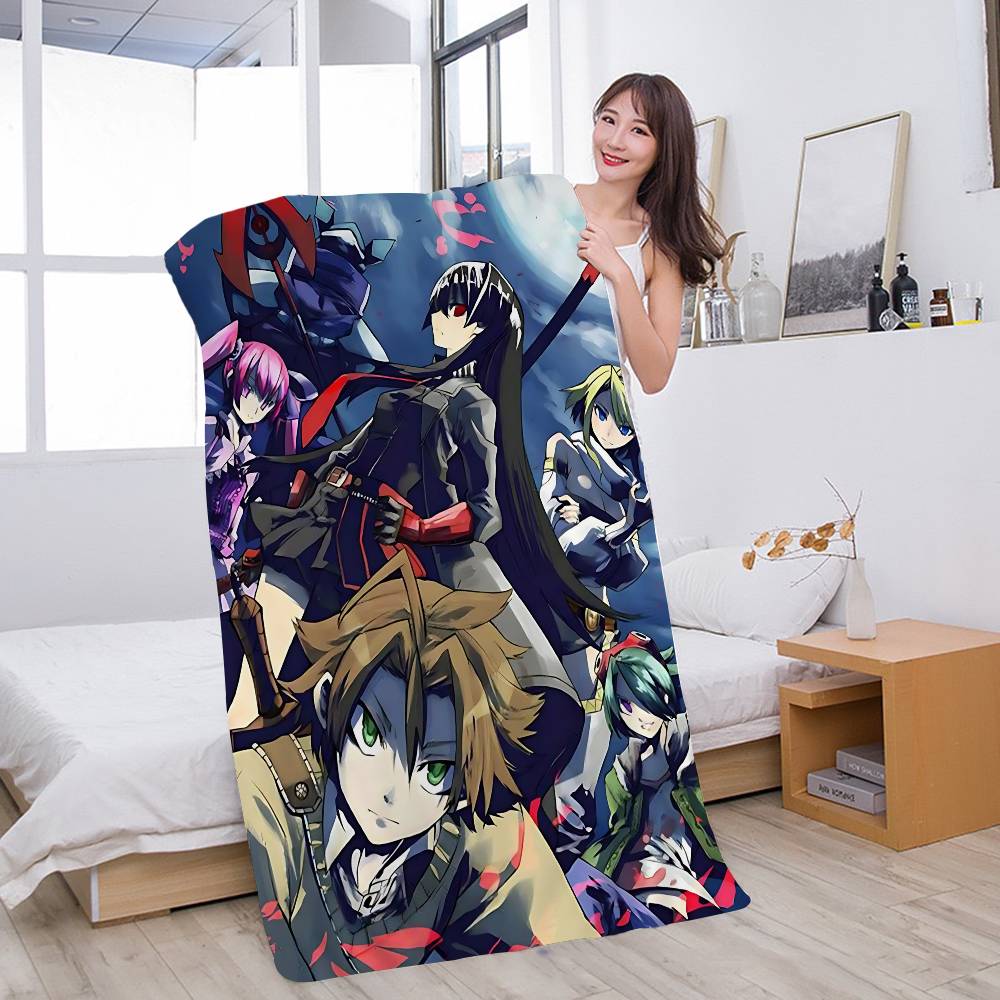 A-Akame Ga Kill Cartoon Anime Microfiber Beach Towel Absorbent Quick dry Soft Yoga Swimming Resort Mountain Climbing Towel