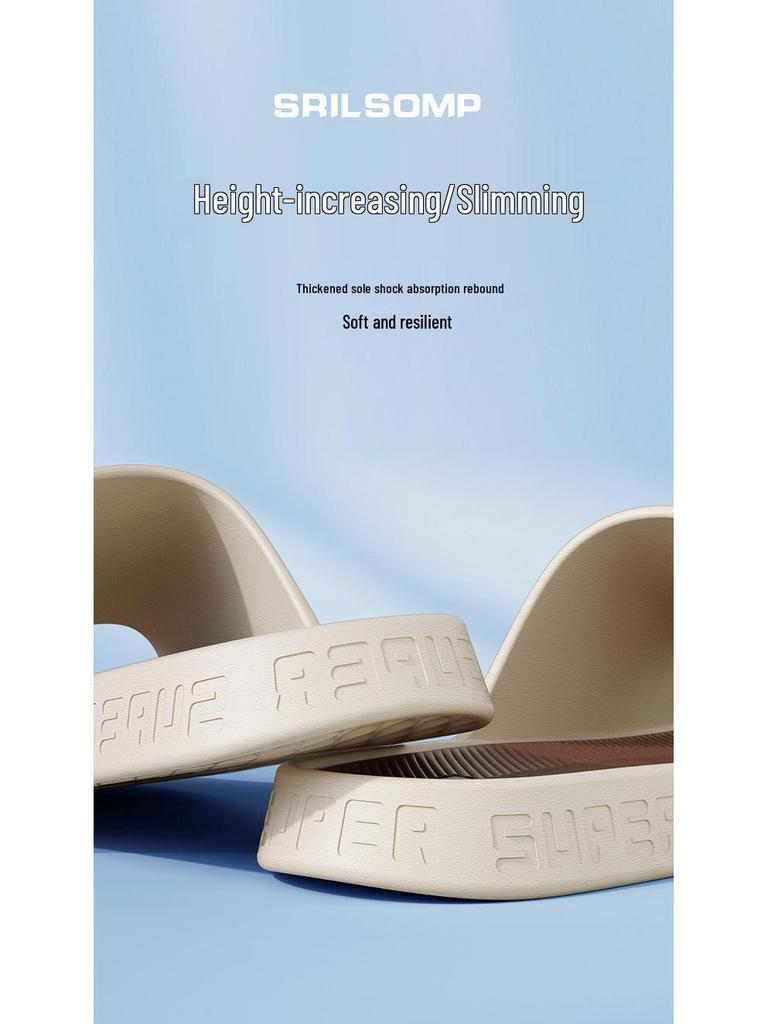 Pantoufles tendance pour hommes, antidérapantes, respirantes pour l'intérieur et l'extérieur – Chaussures d'été résistantes à l'usure