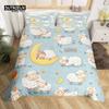 Cartoon Sheep Farm Animals Duvet Cover Set, Butterfly Princess Bedding Set, Soft Comfortable Breathable Duvet Cover