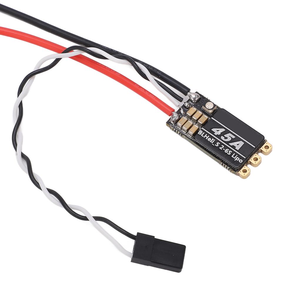 4Pcs Brushless ESC 45A 2 6S Power Supply RGB LED Electrical Speed Controller for RC FPV Quadcopter Airplane Drone